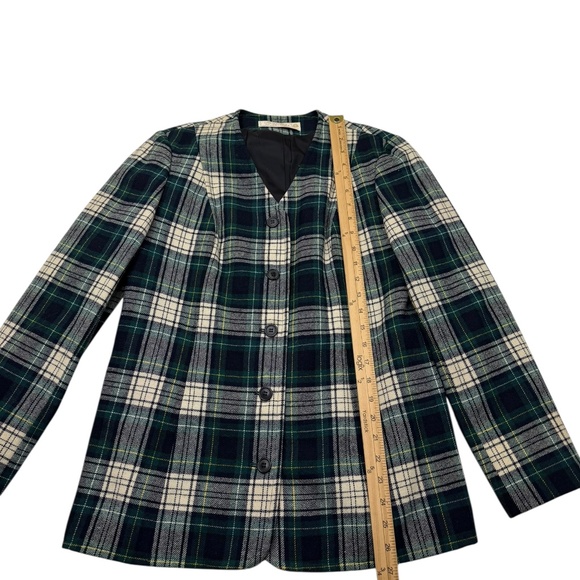 Pendleton Young Vintage Virgin Wool Plaid Skirt Blazer Suit Set - Picture 13 of 13